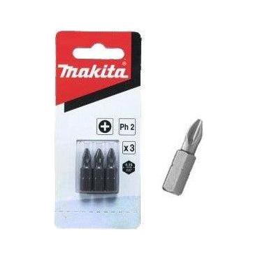 Makita 3pcs Philips Screwdriver Bit Set (C-Form) - KHM Megatools Corp. Makita 3pcs Philips Screwdriver Bit Set (C-Form) - KHM Megatools Corp.